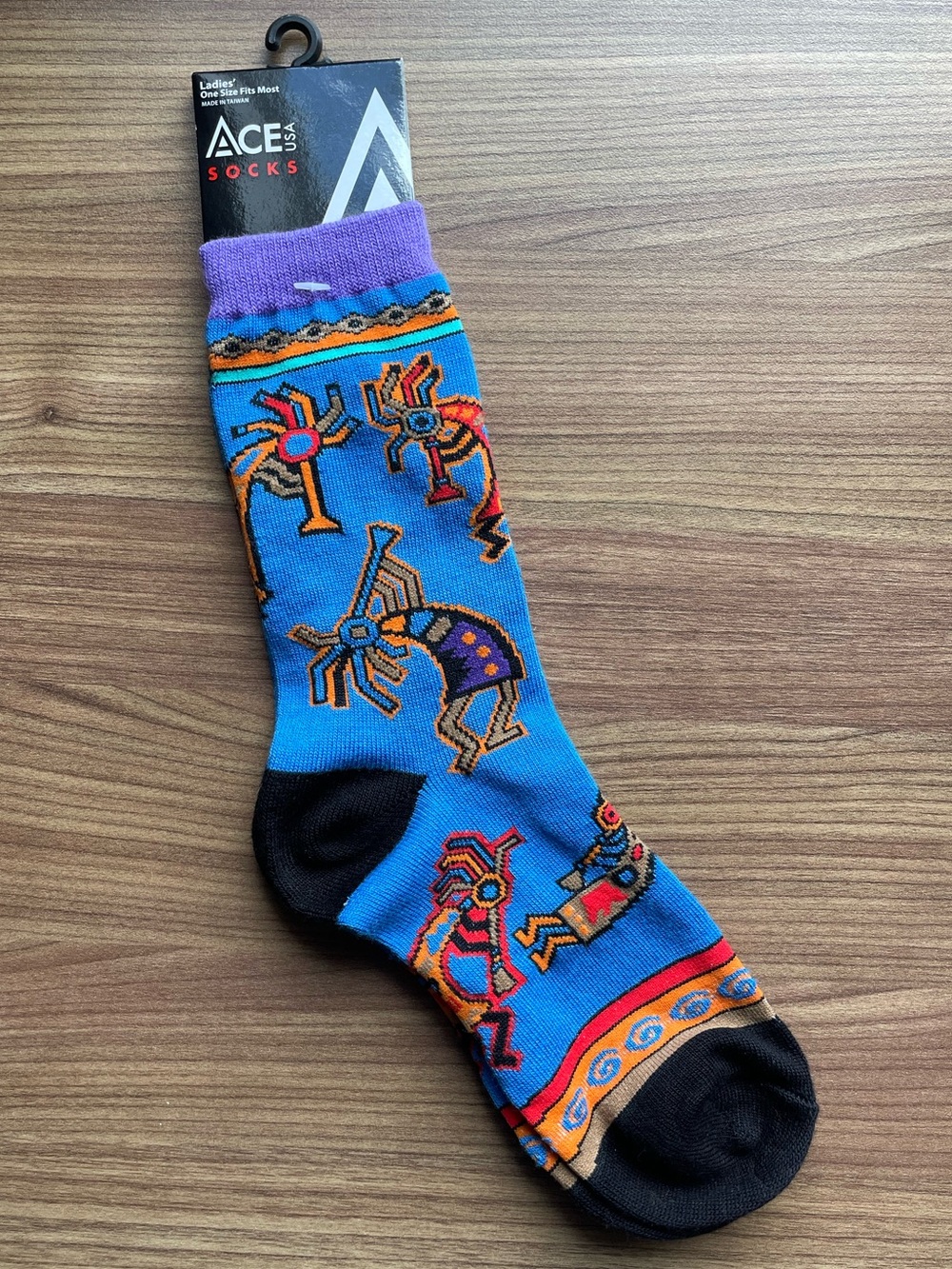 Women’s Ace USA Kokopelli Socks One Size Fit Most